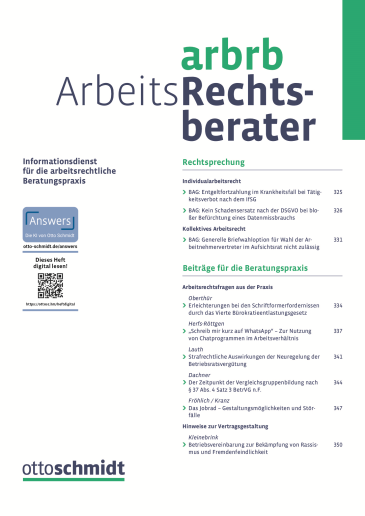  Arbeits-Rechtsberater (ArbRB)