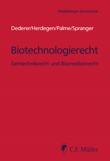  Biotechnologierecht