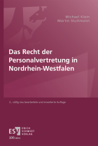 Das Recht der Personalvertretung in Nordrhein-Westfalen