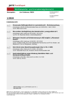 juris PraxisReport Wettbewerbs- und Immaterialgüterrecht