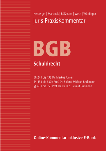 juris PraxisKommentar BGB Band 2