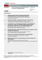 juris PraxisReport Öffentliches Baurecht